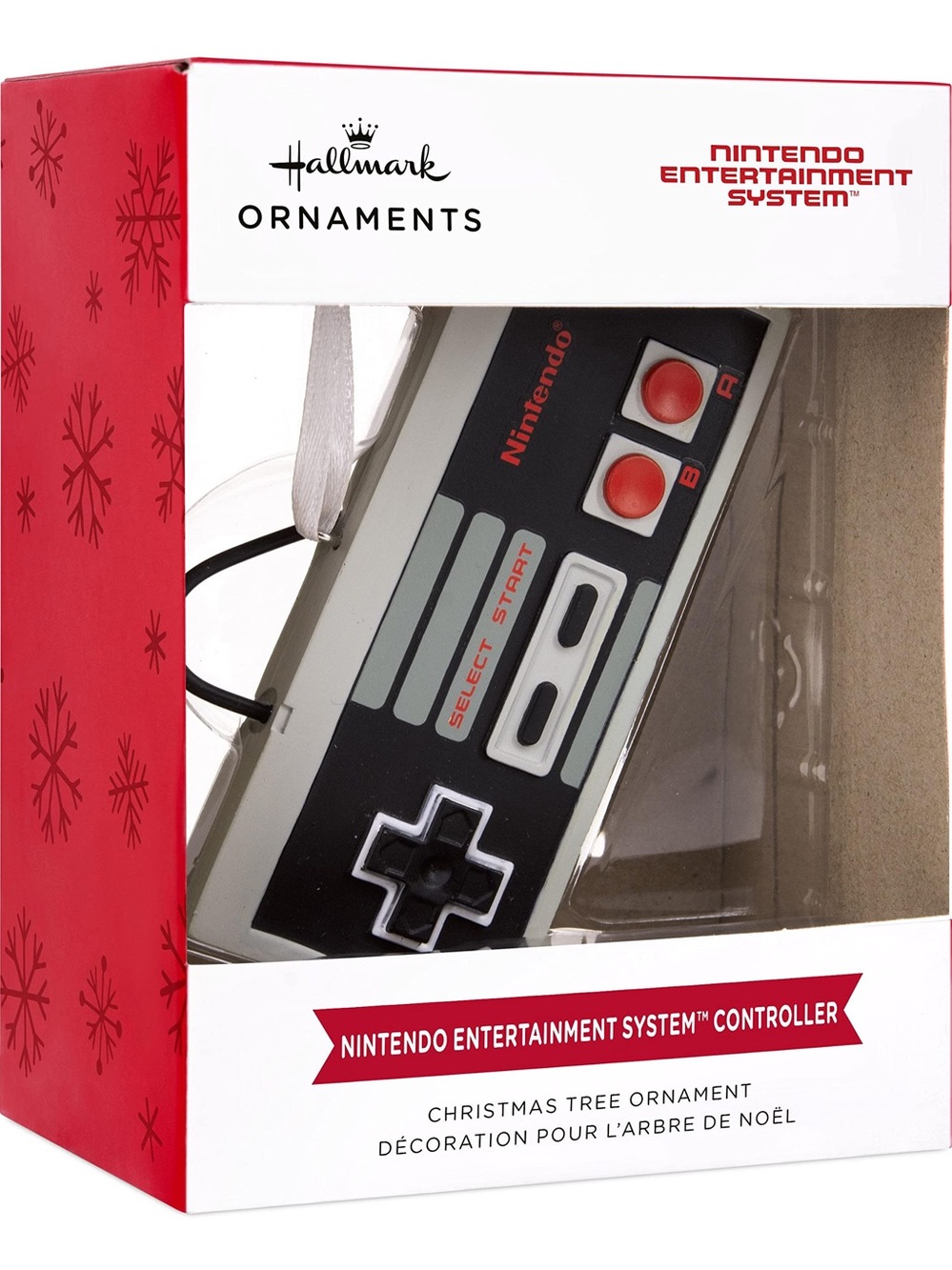 Hallmark Nintendo Entertainment System NES Controller Christmas Ornament
